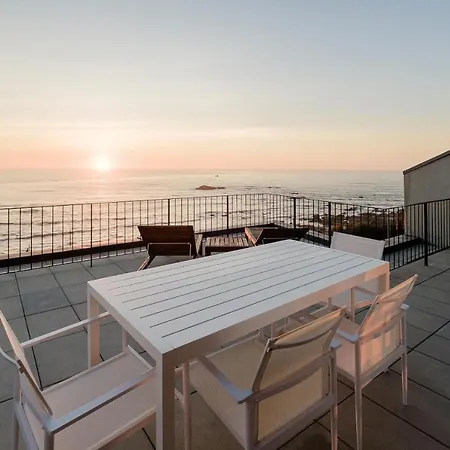 Boutique Rentals- Attico Luxury Design-ocean Views Lägenhet Oporto