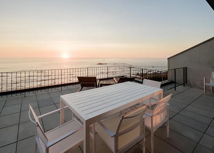 Boutique Rentals- Attico Luxury Design-ocean Views Apartamento Porto